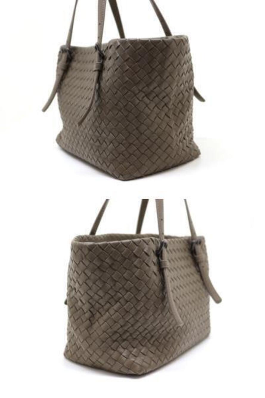 Bottega Veneta Tote Lambskin Brown Bag Chester Brown